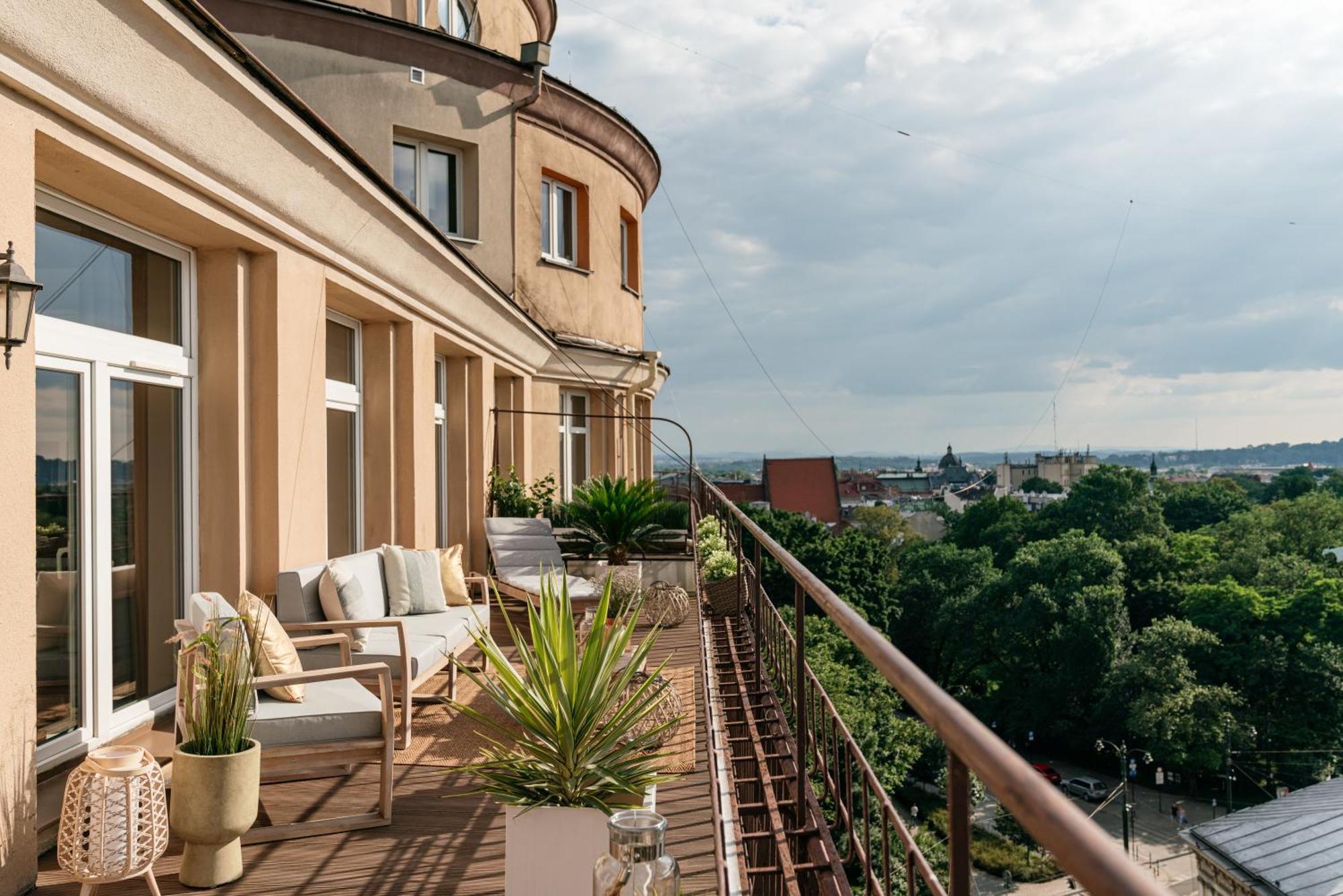 Penthouse Panorama - Loftaffair Apartment Krasków Exterior foto